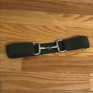 Three Ring Belts Green Snaffle Belt - 1.5”